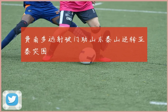 费南多远射破门助山东泰山逆转亚泰突围
