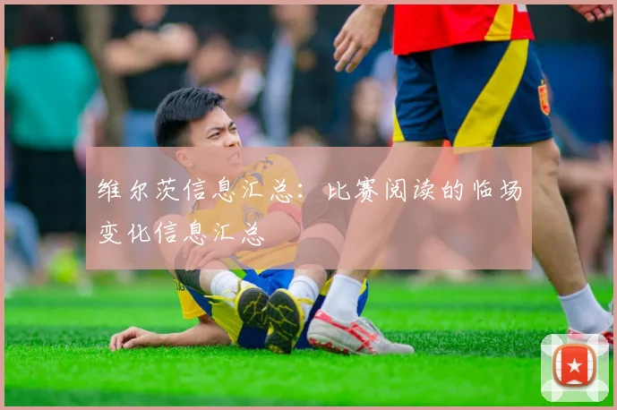 维尔茨信息汇总：比赛阅读的临场变化信息汇总